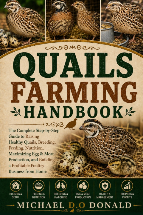 Carte QUAILS FARMING HANDBOOK MICHAEL D.O DONALD