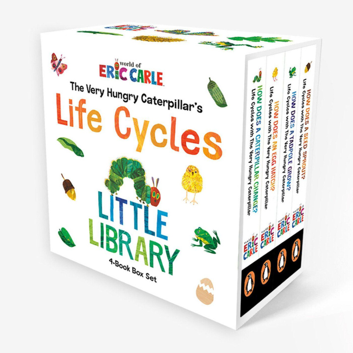 Igra/Igračka The Very Hungry Caterpillar's Life Cycles Little Library Eric Carle