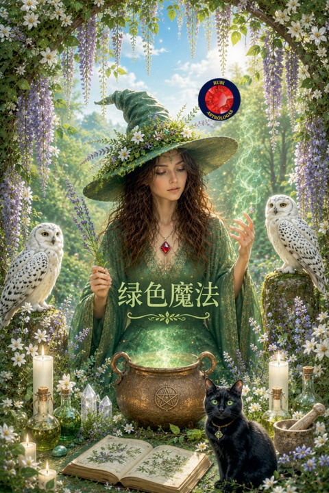 Книга 绿色魔法 Alina Rubi