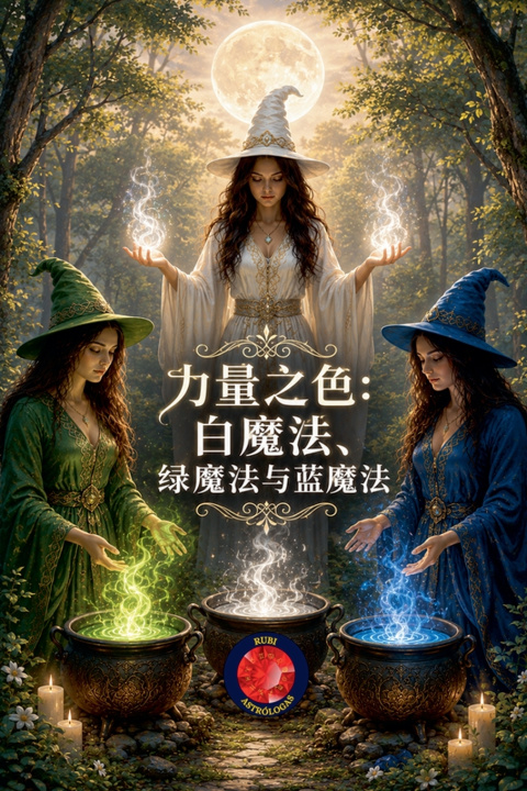 Book 力量之色：白魔法、绿魔法与蓝魔法 Alina Rubi