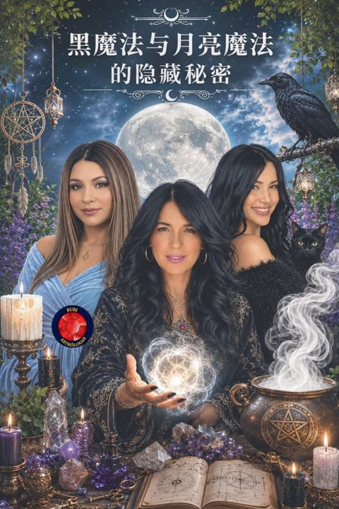 Книга 黑魔法与月亮魔法的隐藏秘密 Alina Rubi