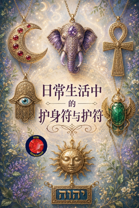 Könyv 日常生活中的护身符与护符 Alina Rubi