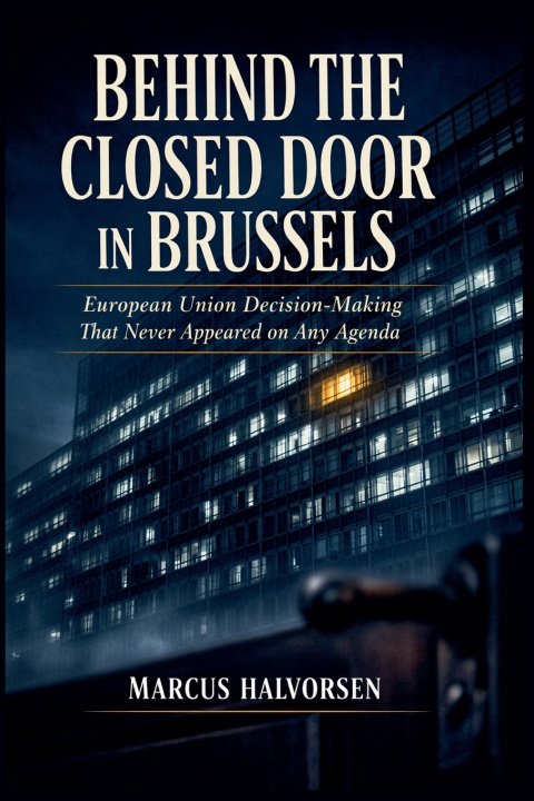 Buch Behind the Closed Door in Brussels Marcus Halvorsen