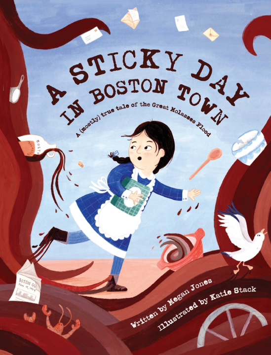 Könyv A Sticky Day in Boston Town Megan Jones