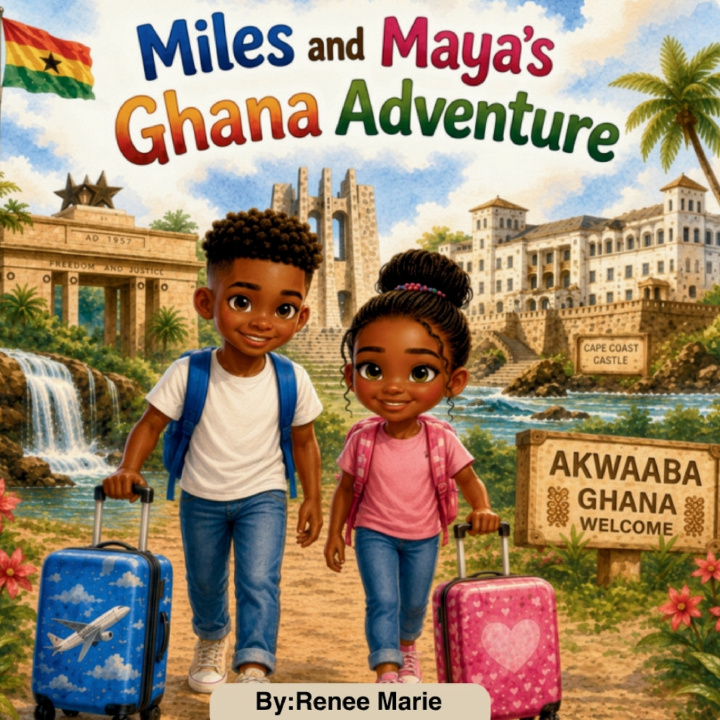 Knjiga Miles and Maya's Ghana Adventure Renee Hamilton