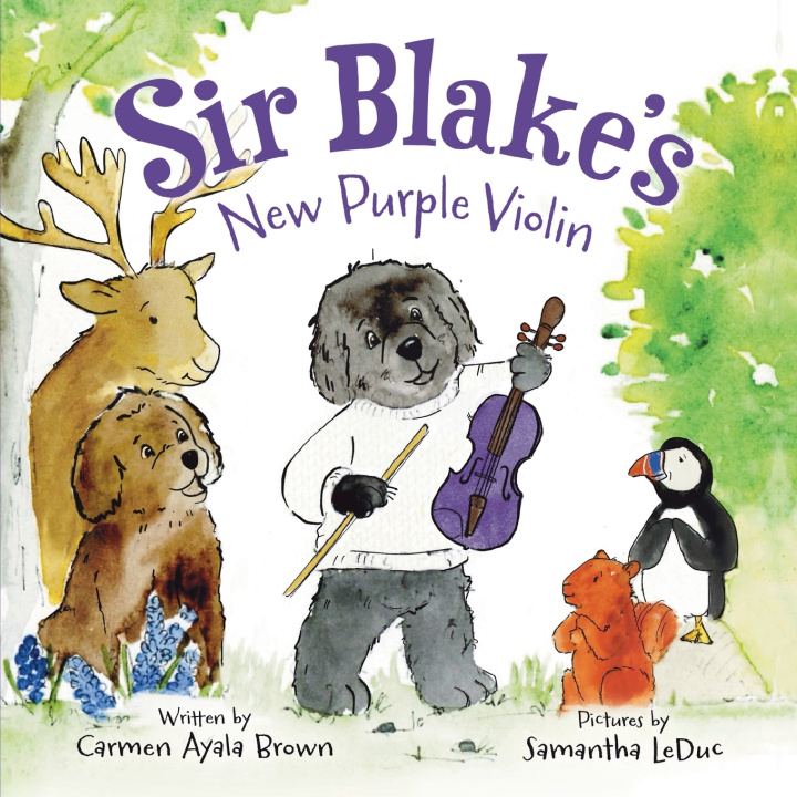 Kniha Sir Blake's New Purple Violin Carmen Ayala Brown