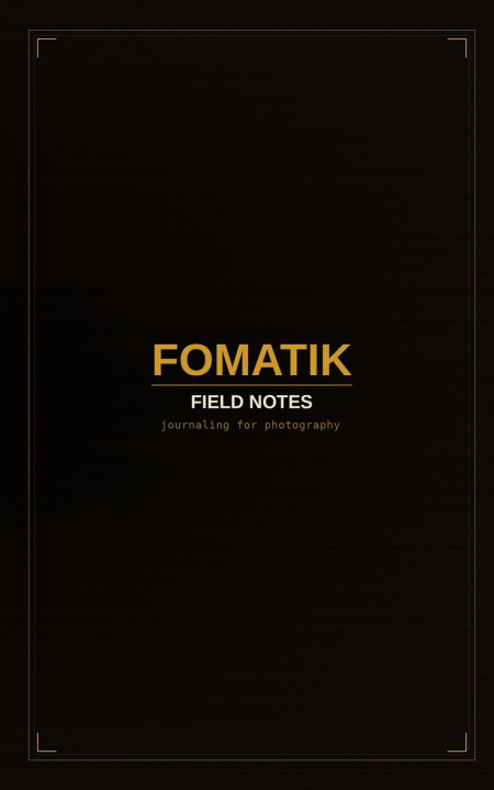 Carte FOMATIK Field Notes Jereme Skelton