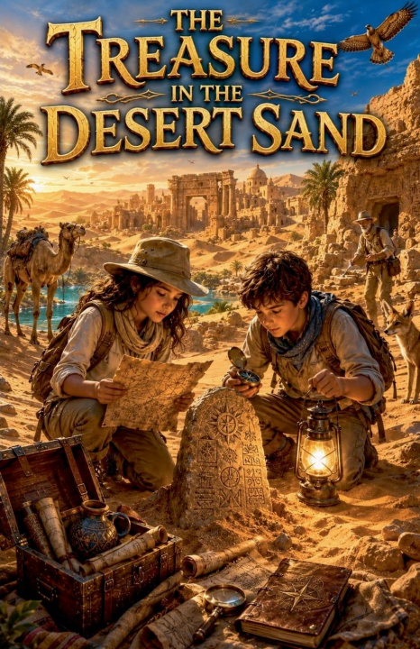Knjiga The Treasure in the Desert Sand Chloe Hartwell