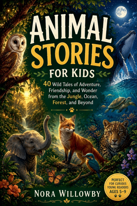 Boek Animal Stories for Kids Nora Willowby