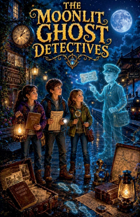 Carte The Moonlit Ghost Detectives Benjamin Ashcroft