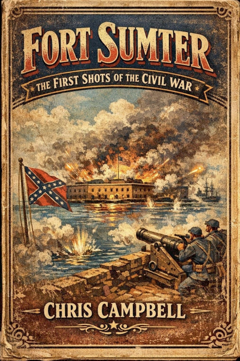 Könyv Fort Sumter, The First shots fired of the Civil War chris Campbell