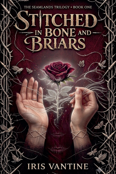 Knjiga Stitched in Bone and Briars Iris Vantine
