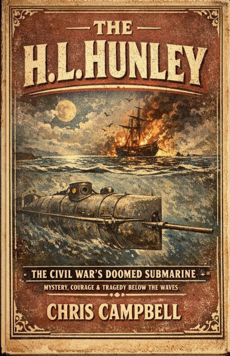 Carte The H. L. Hunley chris Campbell