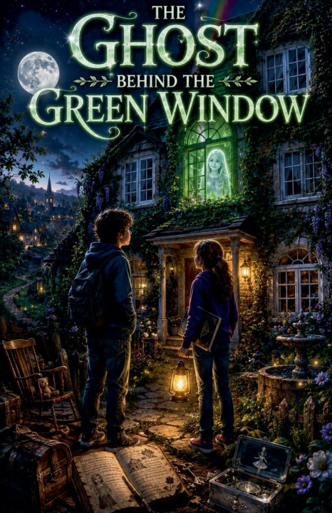 Livro The Ghost Behind the Green Window Benjamin Ashcroft