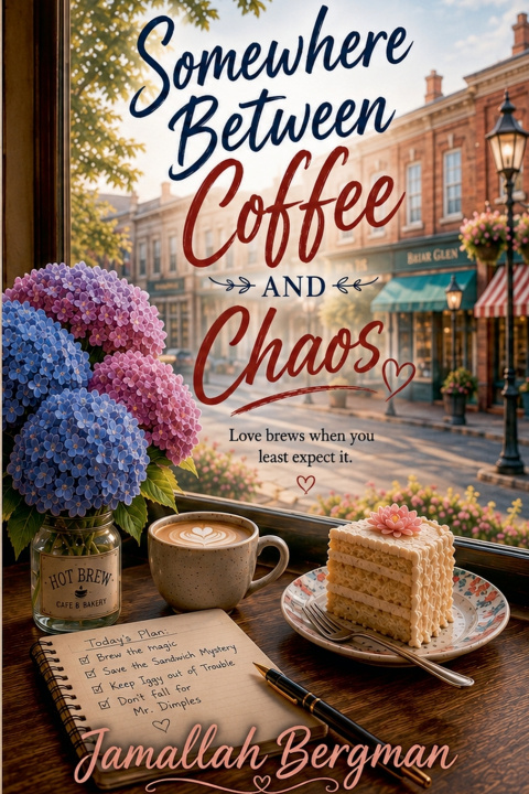Книга Somwhere Between Coffee and Chaos Jamallah Bergman