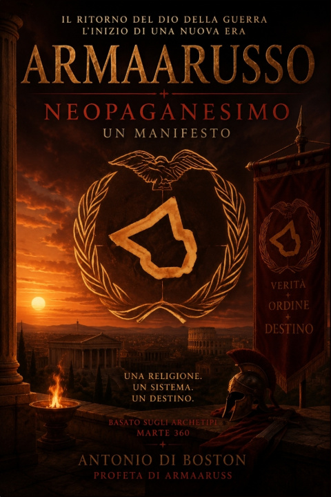Книга Armaarusso NeoPaganismo Antonio di Boston