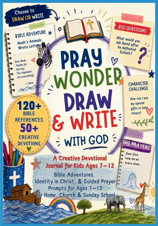 Książka Pray, Wonder, Draw & Write with God Susie J Owens