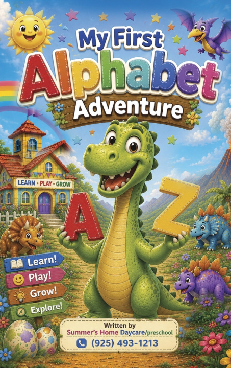Книга My First Alphabet Adventure Summer Hashimi