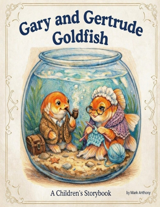 Könyv Gary and Gertrude Goldfish Mark G Anthony