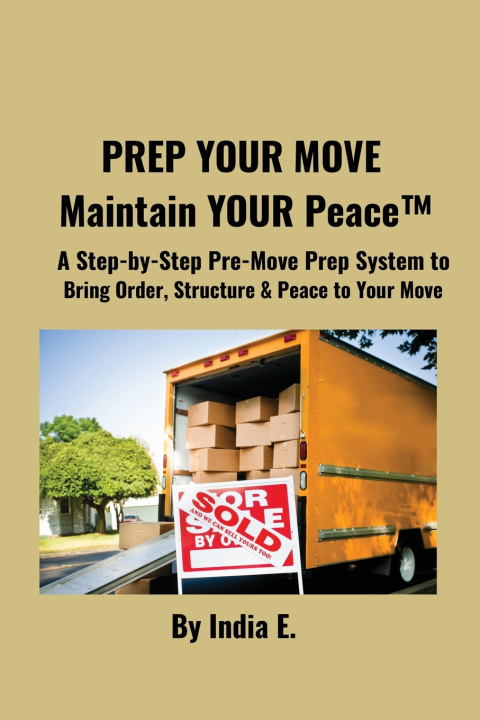 Kniha PREP YOUR MOVE Maintain YOUR Peace™ India E
