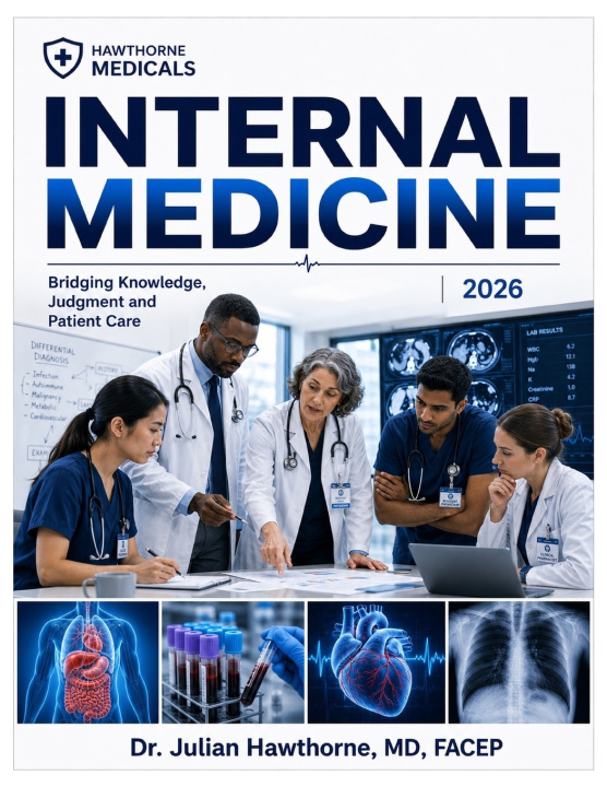 Книга INTERNAL MEDICINE 2026 JULIAN HAWTHORNE MD