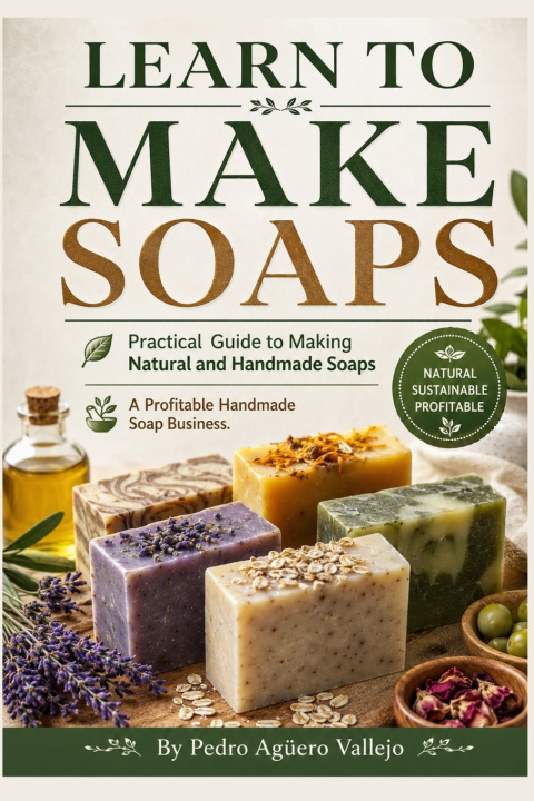 Könyv LEARN TO MAKE SOAPS Pedro Agüero Vallejo