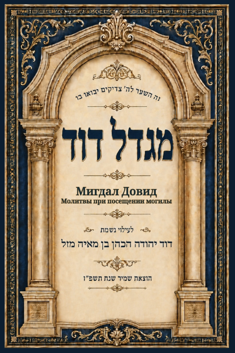 Książka Migdal Dovid Michael Ben Yitzchak