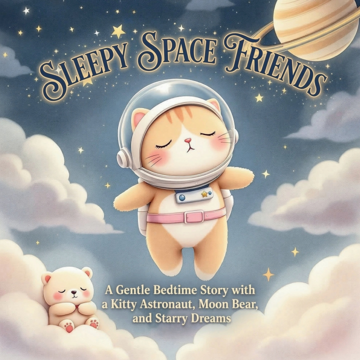Carte Sleepy Space Friends Sophia Tales