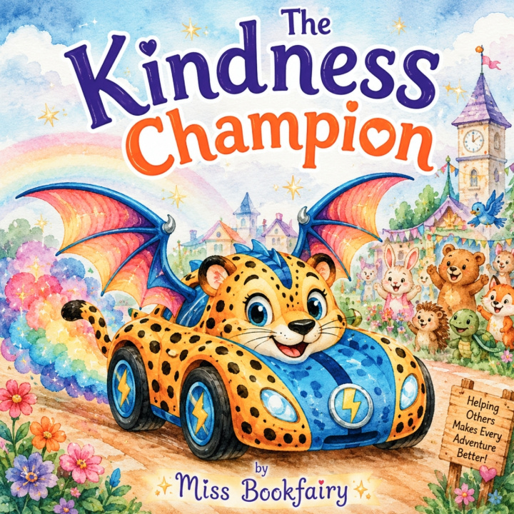 Carte The Kindness Champion Miss Bookfairy