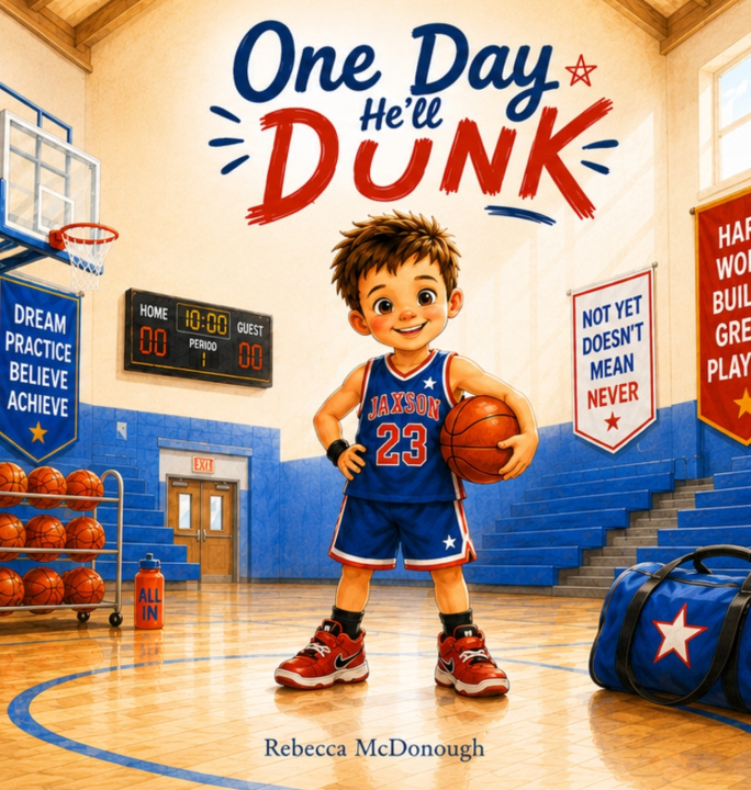 Книга One Day He'll Dunk Rebecca McDonough