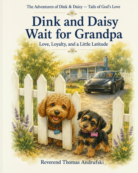 Buch Dink and Daisy Wait for Grandpa Thomas Andrufski