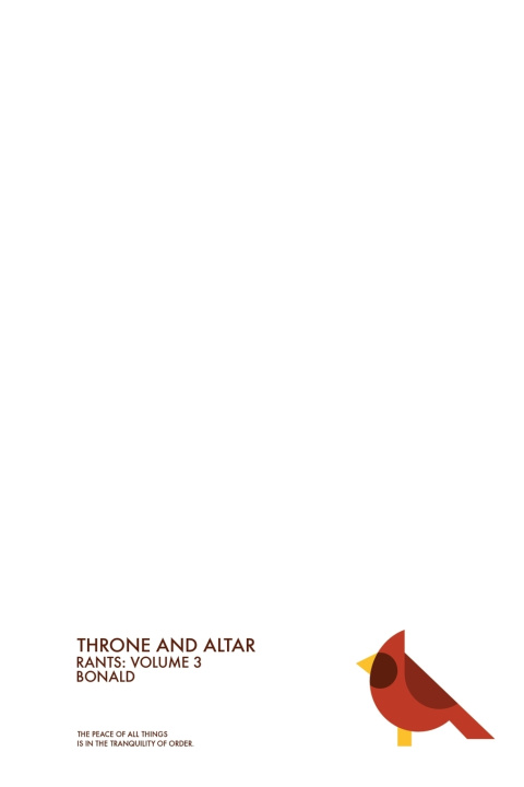 Kniha Throne & Altar Bonald