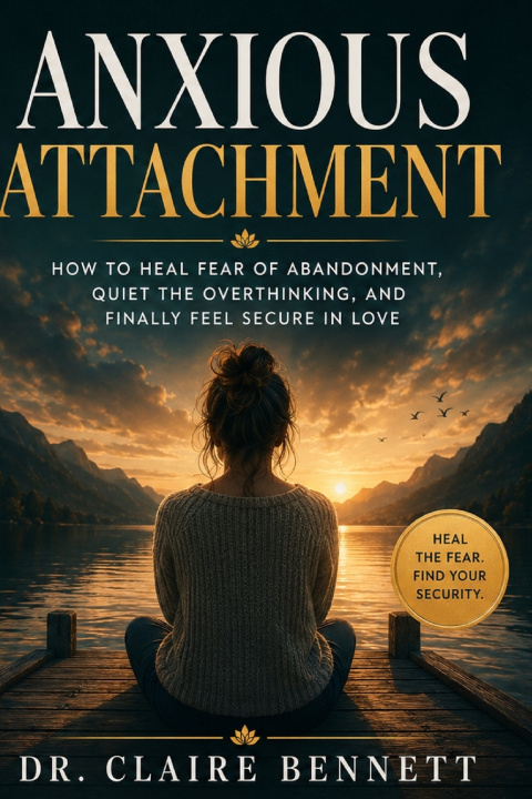 Kniha Anxious Attachment Dr. Claire Bennett