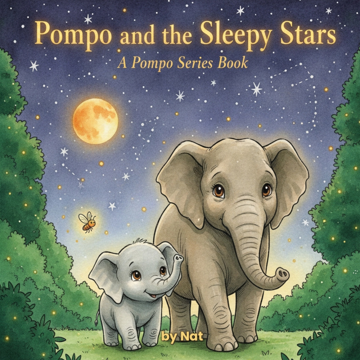 Libro Pompo and the Sleepy Stars Nat
