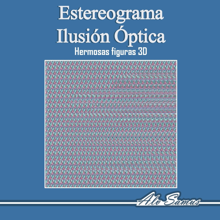 Livro Magic Optical illution 3D Book Alvaro Samuel Cespedes Ramirez