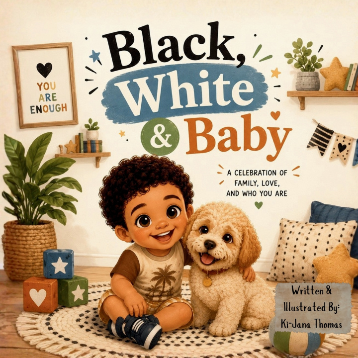 Книга Black, White & Baby Kijana Thomas