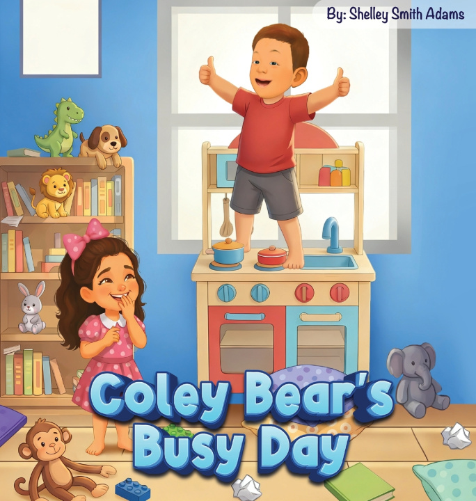 Carte COLEY BEAR'S BUSY DAY SHELLEY SMITH ADAMS