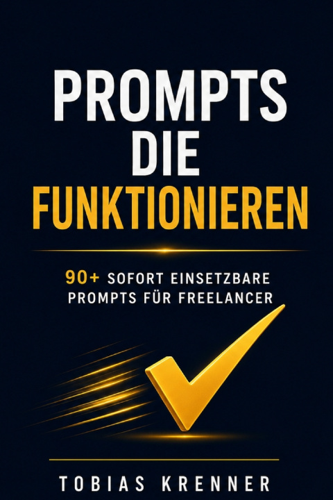 Könyv Prompts die funktionieren Tobias Krenner