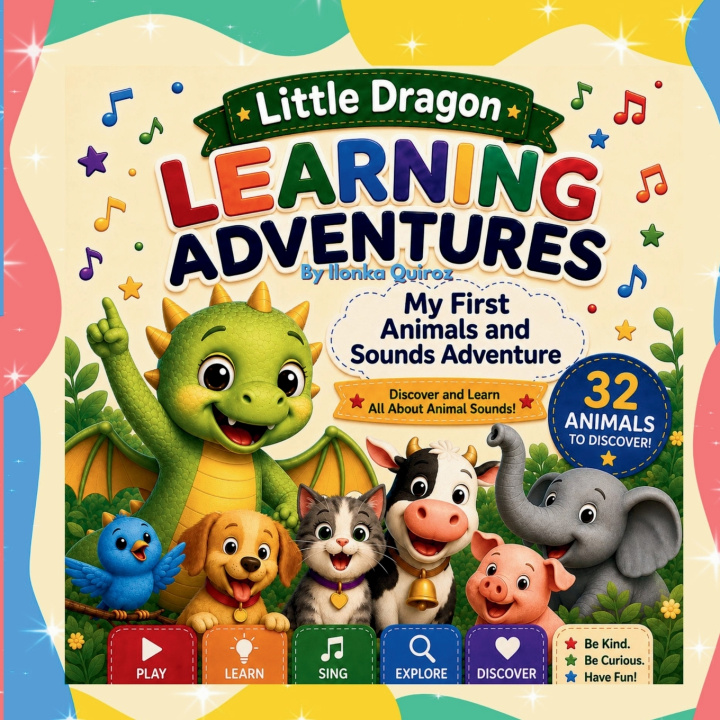 Книга Little Dragon Learning Adventures Ilonka Quiroz