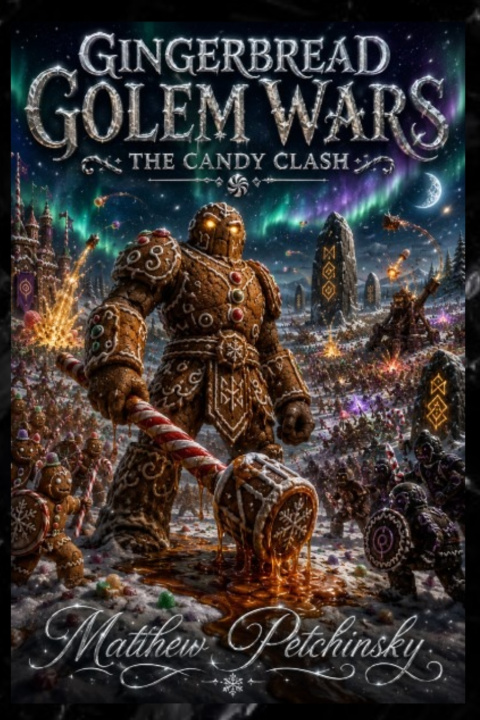 Könyv Gingerbread Golem Wars Matthew Petchinsky