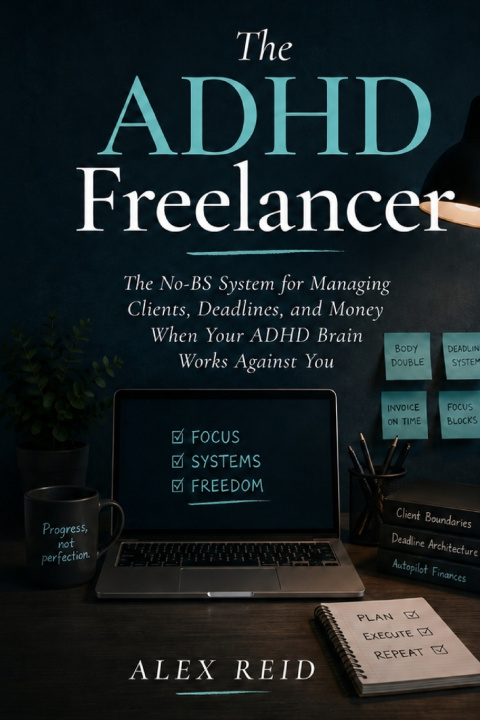 Книга The ADHD Freelancer Jordan Vance