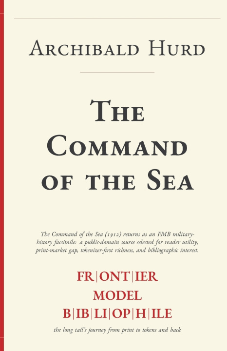 Carte The Command of the Sea Archibald Hurd