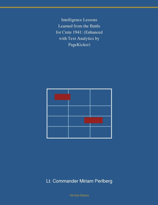 Buch Intelligence Lessons Learned from the Battle for Crete 1941 Lt. Commander Miriam Perlberg