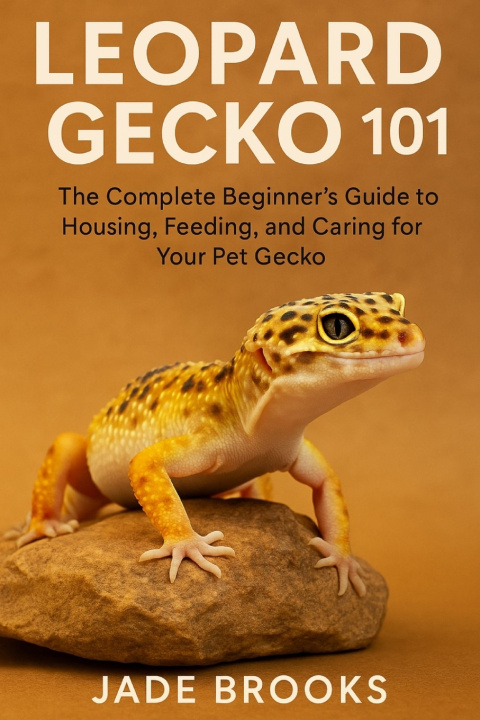Livro LEOPARD GECKO 101 JADE BROOKS