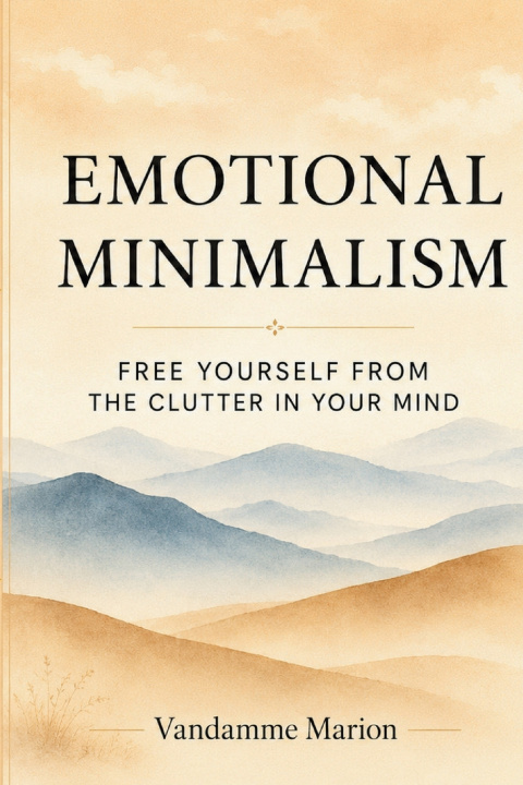 Buch Emotional Minimalism - Clearing the Clutter from Your Inner World Marion Vandamme