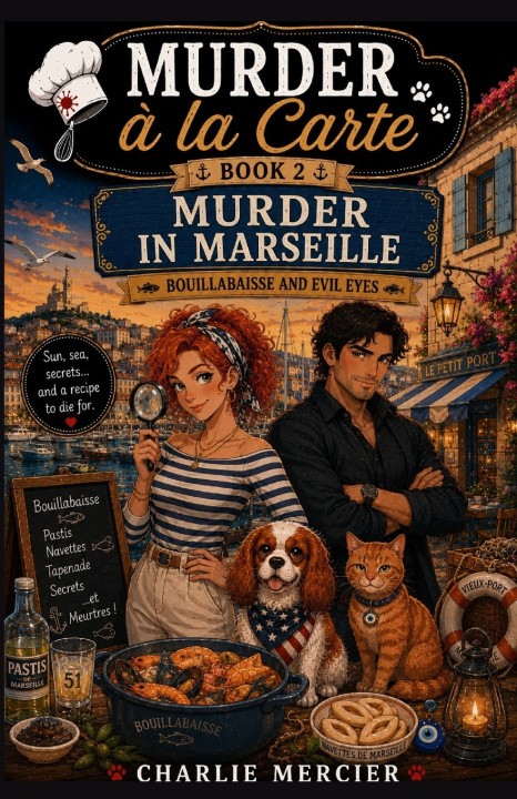 Книга MURDER À LA CARTE Book 2 Charlie MERCIER