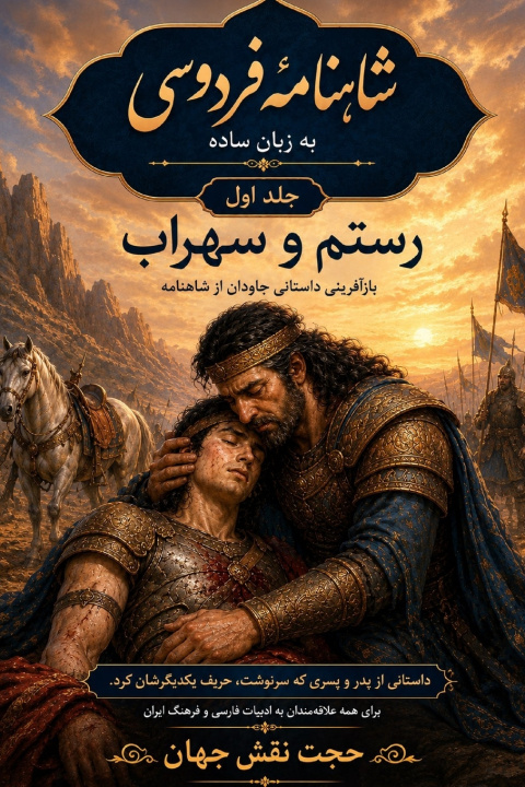 Книга شاهنامه فردوسی به زبان ساده Ferdowsi