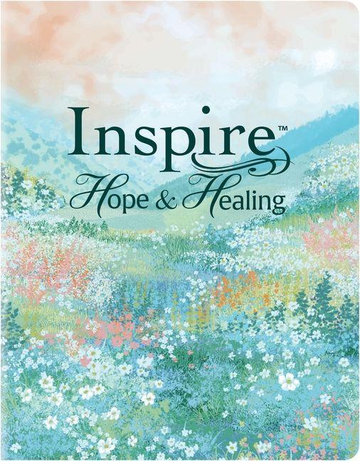 Libro NLT Inspire Hope and Healing Bible, Filament Enabled (Leatherlike, Wildflower Meadow) NEW LIVING TRANSLATION