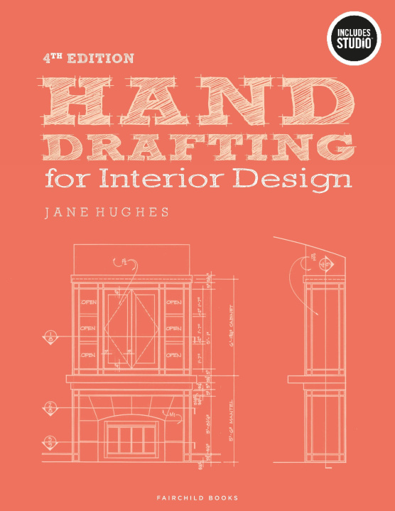 Книга Hand Drafting for Interior Design Diana Bennett Wirtz Kingsley