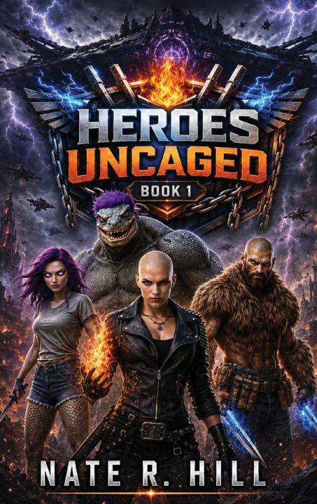 Carte Heroes Uncaged, Book 1 